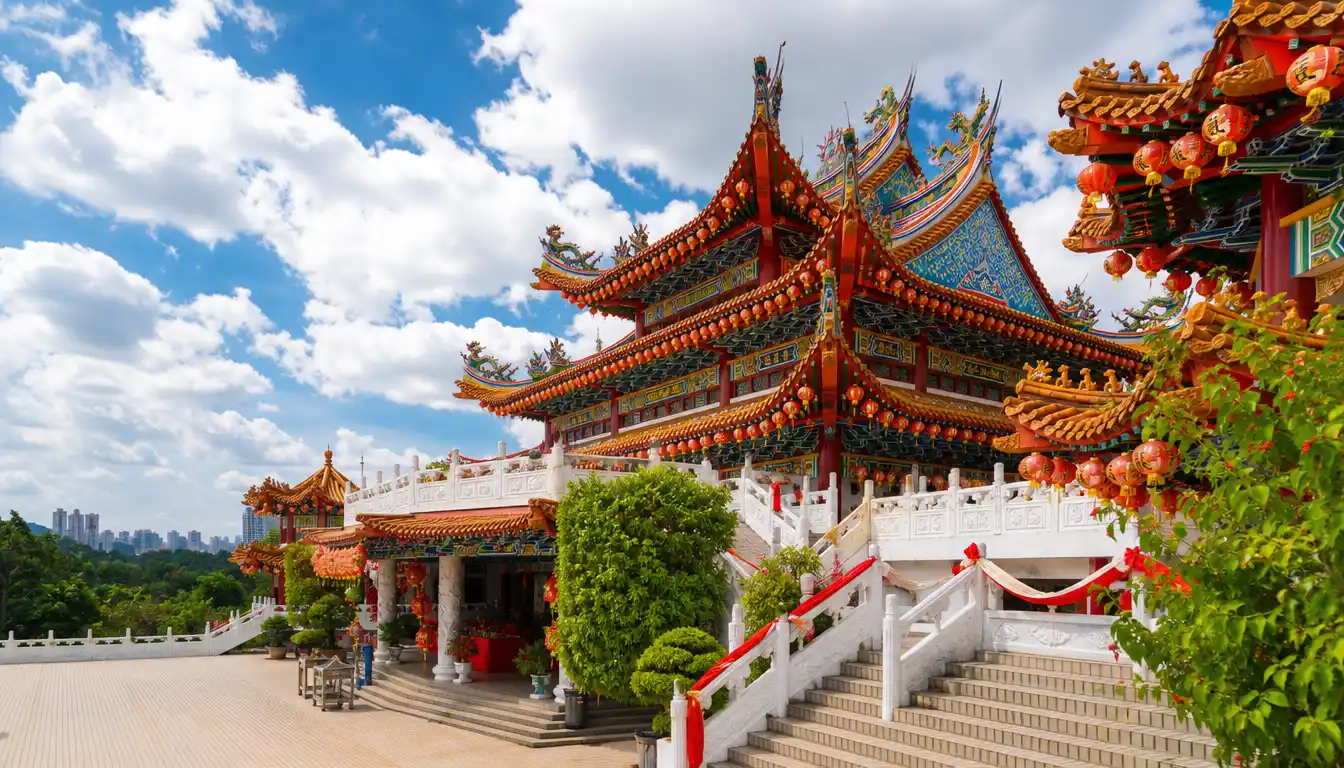 Comment se rendre au temple Thean Hou et guide de stationnement